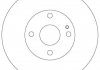 Гальмівний диск передня ліва/права MAZDA 323 F V, 323 F VI, 323 S V, 323 S VI 1.6-2.0D 08.94-05.04 TRW DF4119 (фото 2)