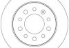 Гальмівний диск задній ліва/права HYUNDAI COUPE, TIBURON 1.6/2.0/2.7 08.96-08.09 TRW DF4282 (фото 2)