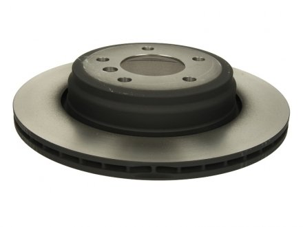 Тормозной диск задний левая/правая (высокоуглеродистая) BMW 5 (E60), 5 (E61), 6 (E63), 6 (E64) 2.0-3.0D 12.01-12.10 TRW DF4360 (фото 1)