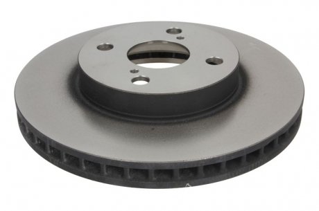 Тормозной диск передняя левая/правая (высокоуглеродистая) TOYOTA COROLLA, COROLLA VERSO 1.4-2.0D 10.01-03.08 TRW DF4403 (фото 1)