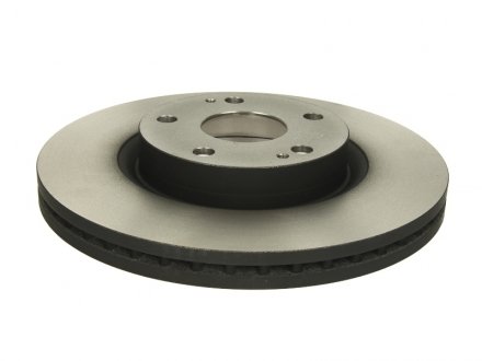 Тормозной диск передняя левая/правая (высокоуглеродистая) TOYOTA COROLLA VERSO 1.6-2.2D 04.04-03.09 TRW DF4415S (фото 1)