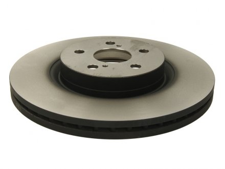 Тормозной диск передняя левая/правая (высокоуглеродистая) TOYOTA AVENSIS 2.0/2.0D/2.4 03.03-11.08 TRW DF4445S (фото 1)