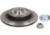 Тормозной диск задний левая/правая (с кольцом ABS) CITROEN C4, C4 I; PEUGEOT 307 1.4-2.0D 08.00-04.12 TRW DF4452BS (фото 1)
