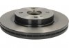 Тормозной диск передняя левая/правая MAZDA 2 1.3-1.6D 07.07-06.15 TRW DF4966 (фото 1)