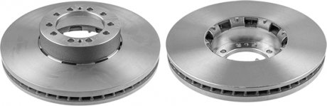 Гальмівний диск передній лівий/правий (439 мм x 45 мм) Renault MAGNUM 09.90- TRW DF5029S (фото 1)
