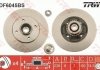 Гальмівний диск із підшипником задний ліва/права (з кільцем ABS) RENAULT CLIO II 1.2-2.0 09.98-08.16 TRW DF6045BS (фото 1)