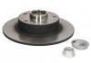 Тормозной диск (с кольцом ABS) RENAULT FLUENCE, MEGANE, MEGANE III 1.2-2.0D 11.08- TRW DF6182BS (фото 1)