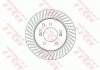 Гальмівний диск задній ліва/права SSANGYONG RODIUS, RODIUS II 2.0D/2.7D/3.2 05.05- TRW DF6710 (фото 1)