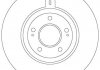 Гальмівний диск передня ліва/права MITSUBISHI LANCER VII 2.0 03.04-09.07 TRW DF7302S (фото 2)