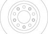 Тормозной диск задний левая/правая ALFA ROMEO GIULIETTA 1.4-2.0D 04.10- TRW DF8070 (фото 2)
