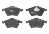 Фото автозапчасти комплект тормозных колодок передн. FORD GALAXY; SEAT ALHAMBRA; Volkswagen SHARAN 1.8-2.8 03.95-06.15 TRW GDB1204 (фото 1)