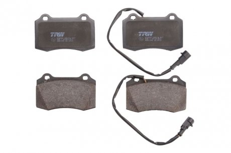 Комплект тормозных колодок передняя ALFA ROMEO GTV, SPIDER; FIAT COUPE; TESLA MODEL X 2.0-Electric 09.94- TRW GDB1392