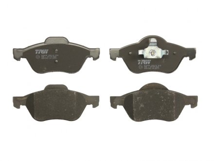 Комплект тормозных колодок передн. RENAULT LAGUNA II 1.6-2.0D 03.01-12.07 TRW GDB1540 (фото 1)