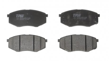Комплект тормозных колодок передняя (с акустическим датчиком износа) HYUNDAI IX20; KIA SOUL II 1.4-2.0 11.10- TRW GDB3553