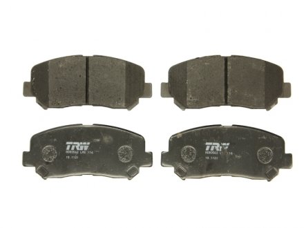 Комплект тормозных колодок передняя (с комплектующими) MAZDA CX-5, CX-8 2.0/2.2D/2.5 11.11- TRW GDB3562