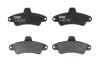 Фото автозапчасти комплект тормозных колодок задний FORD COUGAR, MONDEO I, MONDEO II 1.6-2.0 02.93-12.01 TRW GDB4084 (фото 1)