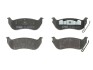 Фото автозапчасти комплект тормозных колодок задний JEEP CHEROKEE, WRANGLER II 2.4-4.0 08.96-01.08 TRW GDB4139 (фото 1)