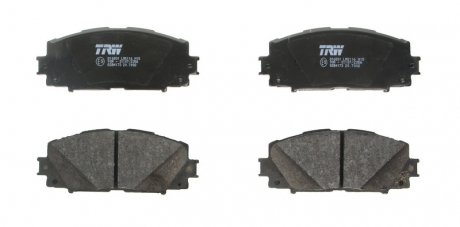Комплект тормозных колодок передний TOYOTA YARIS 1.3/1.5/1.5H 08.05- TRW GDB4173 (фото 1)