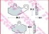 Фото автозапчасти тормозные колодки внедорожники/скутеры/шоссейные organic KAWASAKI ER-6F, ER-6N, GPZ, KLE, Z, ZR, ZX, ZX-10R, ZX-6R, ZX-6RR, ZX-9R, ZZR 400-1100 19 -2018 TRW MCB662 (фото 2)