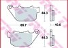 Фото автозапчастини гальмівні колодки шосейне/гоночні sinter HARLEY DAVIDSON XL, XL 53, XR 883/1200 2004- TRW MCB754SH (фото 3)