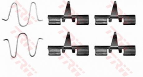 Монтажный набор задних тормозных накладок задний MAZDA 323 C IV, 323 F IV, 323 S IV, MX-3, MX-5 I 1.6/1.8 06.89-04.98 TRW PFK329