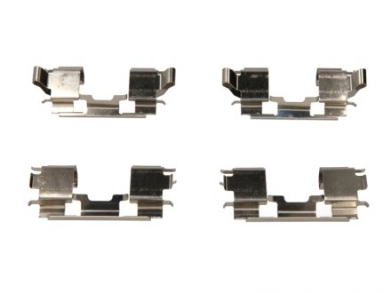 Монтажный набор задних тормозных накладок передняя HONDA CITY, CIVIC V, CIVIC VI, CRX III, JAZZ II, LOGO 1.2-1.6 10.91-07.08 TRW PFK335 (фото 1)