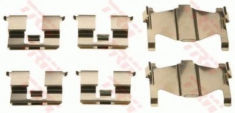 Монтажный набор задних тормозных накладок NISSAN ALMERA I 1.4/1.6/2.0D 09.95-07.00 TRW PFK400