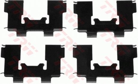 Монтажный набор задних тормозных накладок передняя SUZUKI BALENO 1.3/1.6/1.8 07.95-05.02 TRW PFK479