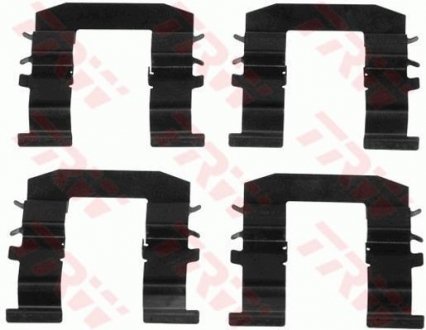 Монтажный набор тормозных колодок задний KIA SORENTO I 2.4/2.5D/3.5 08.02- TRW PFK520 (фото 1)