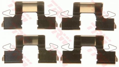 Монтажный набор задних тормозных накладок задний TRW PFK562 (фото 1)