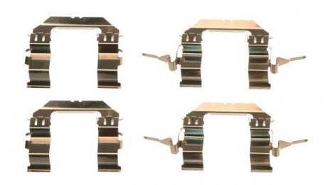 Монтажный набор задних тормозных накладок передняя NISSAN PATHFINDER III 2.5D/4.0 01.05- TRW PFK569 (фото 1)