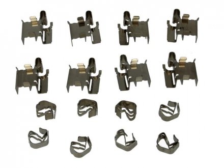Монтажний набір задніх гальмівних накладок передня TOYOTA AURIS, RAV 4 III, RAV 4 IV, YARIS 1.0-3.5 08.05- TRW PFK587 (фото 1)