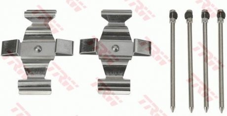Монтажный набор задних тормозных накладок передняя MERCEDES E T-MODEL (S211), E (W211) 1.8-5.5 03.02-07.09 TRW PFK641