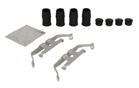 Монтажный набор задних тормозных накладок передняя BMW 1 (F20), 1 (F21), 2 (F22, F87), 2 (F23), 3 (F30, F80), 3 (F31), 3 GRAN TURISMO (F34), 4 (F32, F82), 4 (F33, F83) 1.6-3.0D 09.10- TRW PFK682 (фото 1)