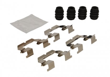 Монтажный набор задних тормозных накладок передняя HYUNDAI I30, VELOSTER; KIA CEE'D, PRO CEE'D, RIO III; TOYOTA AURIS 1.1D-2.0D 03.11- TRW PFK689 (фото 1)
