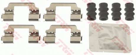 Монтажний набір задніх гальмівних накладок передня FORD B-MAX 1.0-1.6D 10.12- TRW PFK692 (фото 1)
