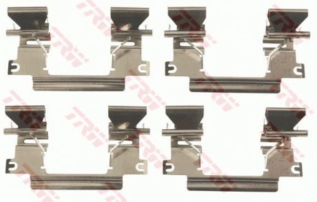 Монтажный набор задних тормозных накладок передняя FORD RANGER 2.2D/3.2D 04.11- TRW PFK693 (фото 1)