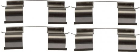 Монтажный набор задних тормозных накладок SUBARU IMPREZA 1.5/1.6 12.00-06.09 TRW PFK746 (фото 1)