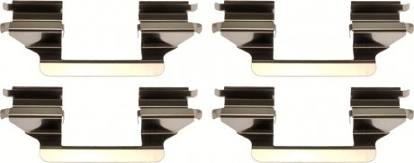 Монтажний набір гальмівних колодок передня CITROEN C5 III, C6; PEUGEOT 407, 607 2.0-3.0 02.00- TRW PFK817 (фото 1)