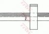 Тормозная трубка/трос гибкая задний правая (длина 280мм, M10x1/M10x1) TRW PHC230 (фото 2)