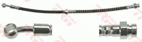 Гальмівная трубка/трос гнучка передня права (довжина 461мм, M10x1, кожух) HYUNDAI HIGHWAY, TRAJET 2.0/2.0D/2.7 03.00-07.08 TRW PHD1079