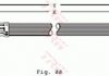 Фото автозапчасти тормозная трубка/трос гибкая (длина 410мм, 10мм, M10x1) TRW PHD111 (фото 1)