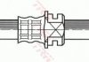 Тормозной шланг передний левый (длина 440 мм, диаметр 10,1 мм, M10x1/M10x1) OPEL OMEGA A, SENATOR B 1.8-3.6 09.86-04.94 TRW PHD393 (фото 2)