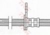 Тормозной шланг, передняя левая (длина 575мм, 10мм, M10x1, кожух) HONDA CIVIC VII 1.4-2.0 12.00-09.05 TRW PHD462 (фото 2)