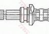 Тормозная трубка/трос гибкая задняя левая (длина 565мм, 10мм, M10x1, кожух) NISSAN ALMERA II 1.5-2.2D 01.00-11.06 TRW PHD483 (фото 2)