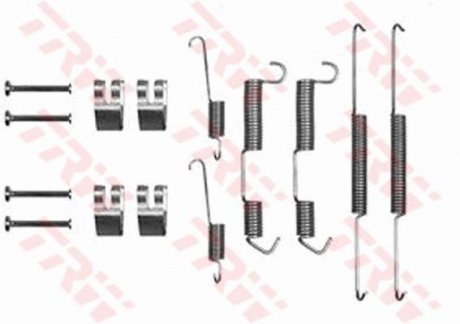 Фото автозапчасти монтажный набор тормозной колодки (ATE) BMW 5 (E28), 5 (E34) 1.8/2.0/2.4D 05.81-09.95 TRW SFK132