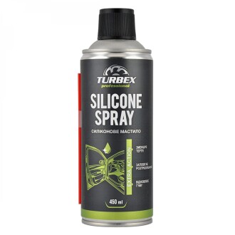 Фото автозапчастини силіконова змазка SILICONE SPRAY Turbex TR00143