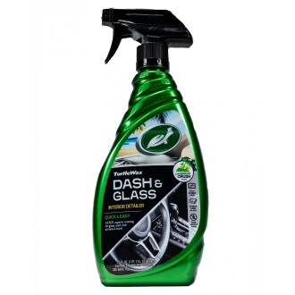 Фото автозапчасти полироль для стекла и пластика интерьера Dash-n-Glass 500 мл Turtle Wax 52803