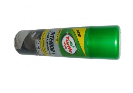 Аерозольна суха хімчистка із щіткою "Інтер\'єр 1" із нейтралізатором запахів / 400мл. / Turtle Wax 52998 (фото 1)