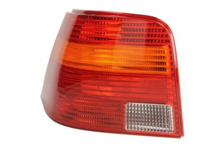 Задний фонарь левый (цвет поворота оранжевый, цвет стекла красный) Volkswagen GOLF Хэтчбек 08.97-06.06 TYC 11-0198-01-2